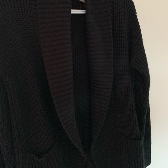 Dynamite Extra Small Black Oversized Cardigan - Picture 3 of 7